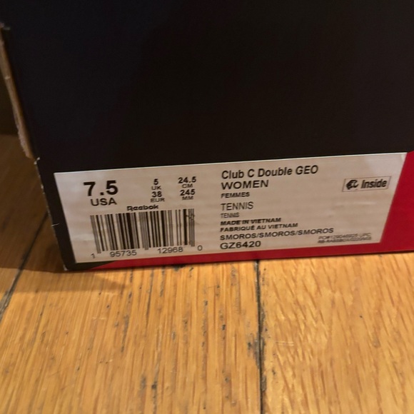 Reebok Club C Double Geo (Pink) - Picture 4 of 6